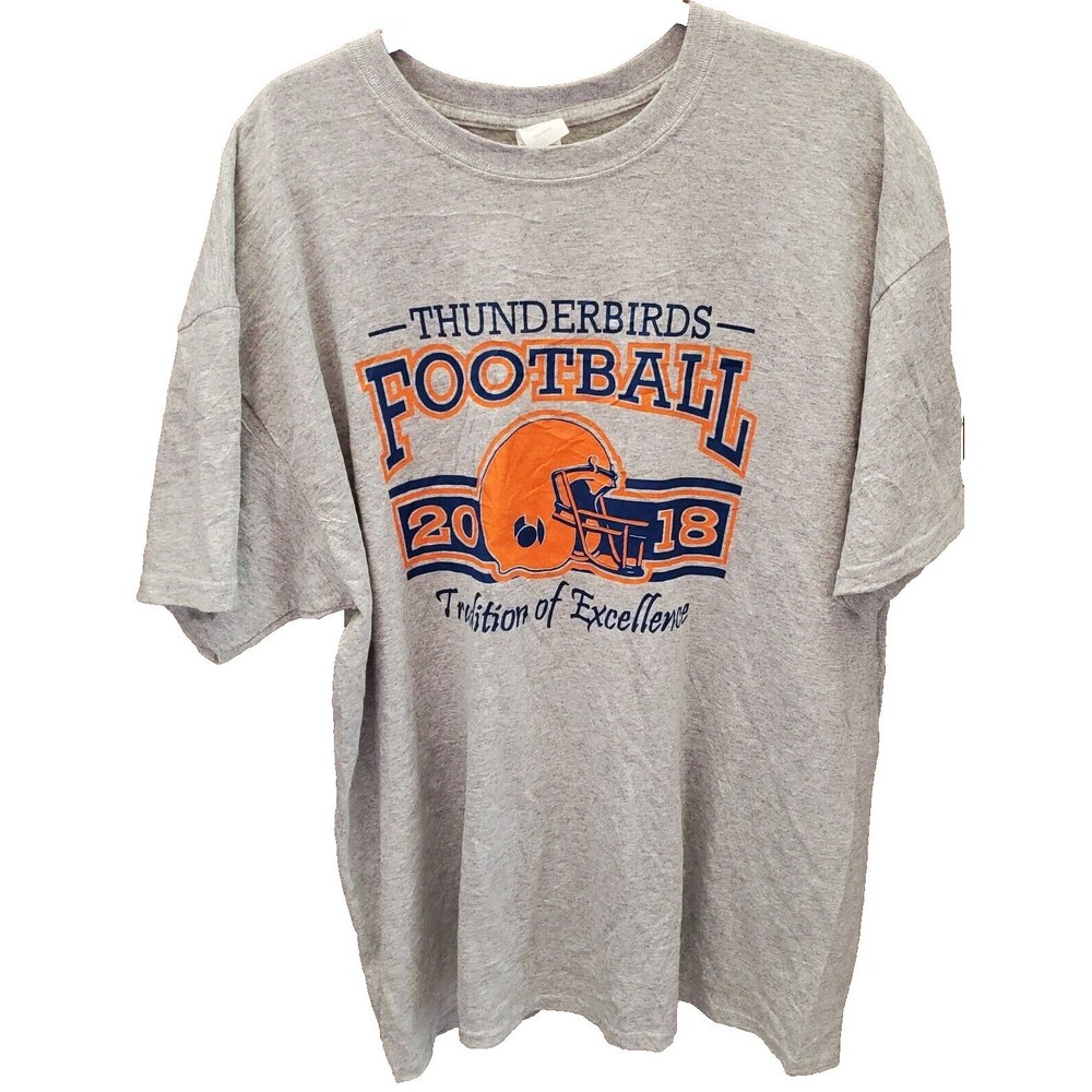 Thunderbolts Football Shirt Size XL 2018 Tradition of Excellence Provo UT SS